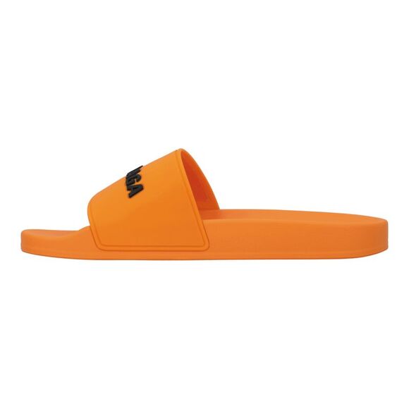 Balenciaga Logo Pool Slide Orange - Picture 2 of 5